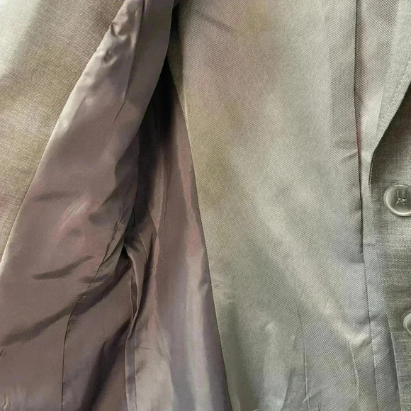 Kasper Gray Pant Suit size 8 Blazer, Size 10 pants Work/Career - Picture 6 of 16